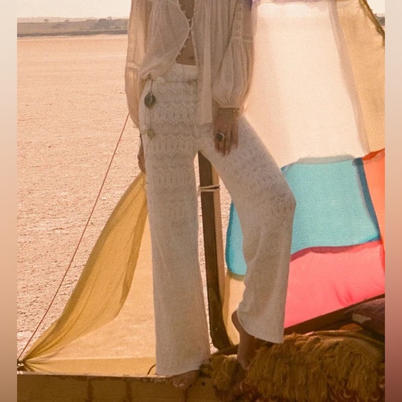 Spell Siesta Pant White Sand - Picture 2 of 6